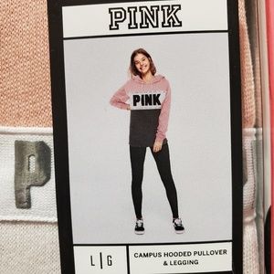 Ⓜ️NEW!!! PINK Hooded Pullover & Legging